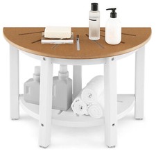 Semicircular Shower Bench