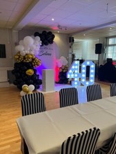 4ft LED light up number 40