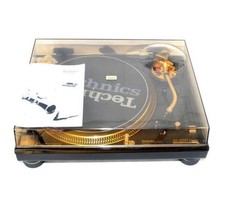 Technics SL-1200LTD Gold Turntable w/ SHURE M44-7 Cartridge Working Excellent