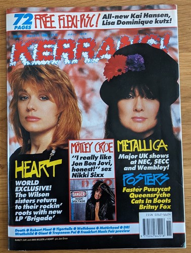 Heart kerrang issue 281 - heart,