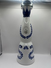 Clase Azul Reposado Tequila Ceramic Bottle / Hand Painted / 200 ml Size / Empty