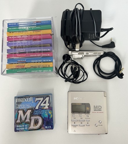 Sony walkman minidisc player - minidisc,