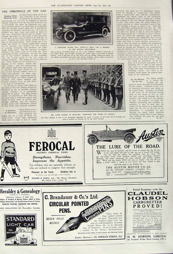 Old vintage print 1917 napier - vintage,