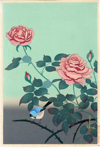 Ono bakufu woodblock print - ono,