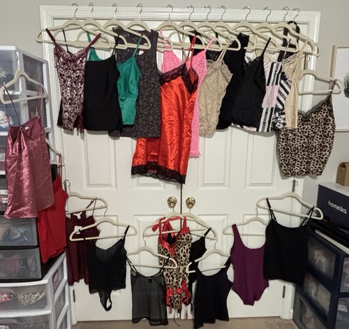 Lingerie lot shiny satin - lingerie,