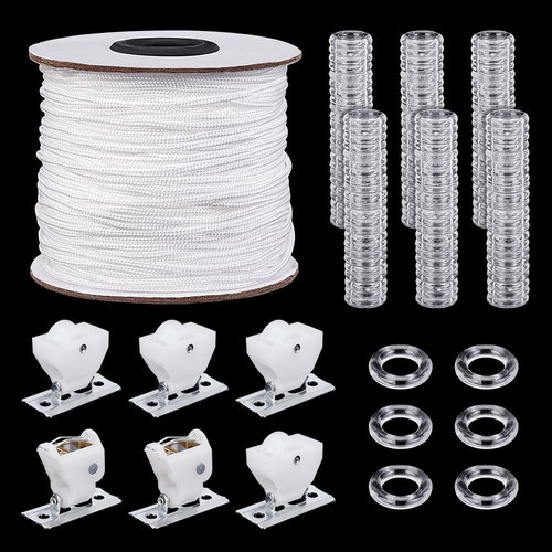 100pcs clear roman curtain - roman,