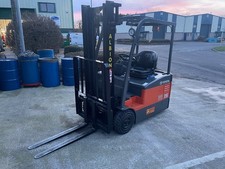 Toyota 7FBEF15 3W Electric Forklift  1.5 Ton 3.0m Mast with Sideshift  £5000+VAT