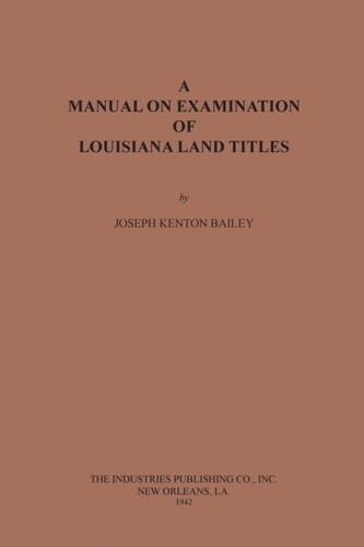 Bailey manual on - bailey,