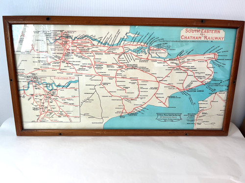 Rare original vintage railway - original,