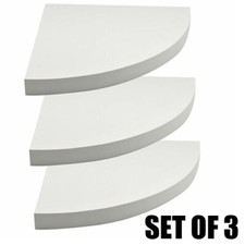 3 x Corner Shelf Floating Wall