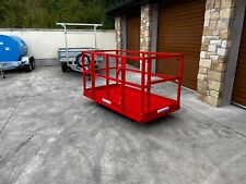 2.0m x 1.0m Telescopic Handler Man-lift Safety Basket ( Cradle JCB Manitou )