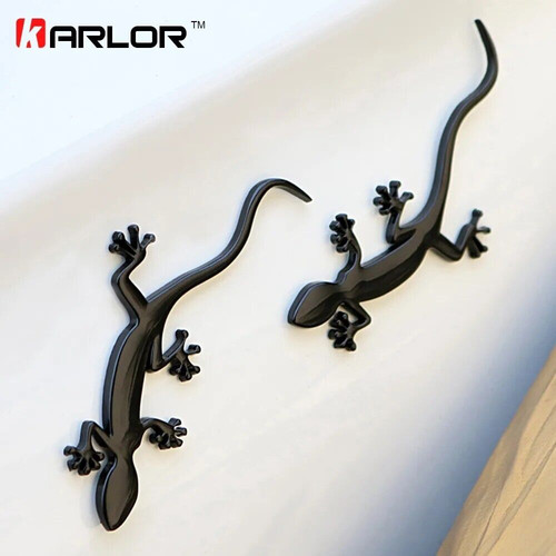 Gecko shape lizard - 3d,