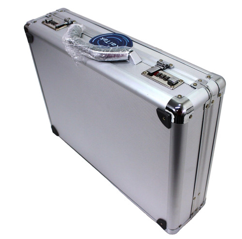 Large aluminium briefcase - ,