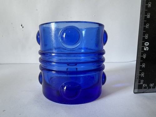 Unusual vintage mcm glass vase - unusual,