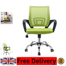Ergonomic Green Swivel Desk
