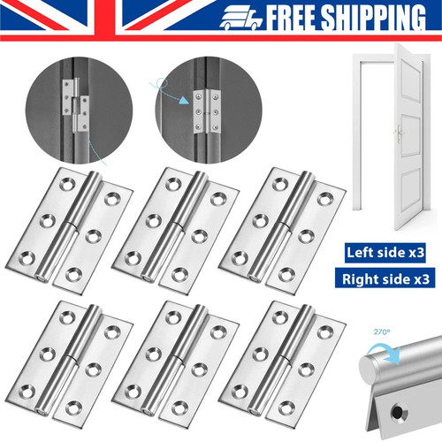 Set 3in lift off stainless - set,