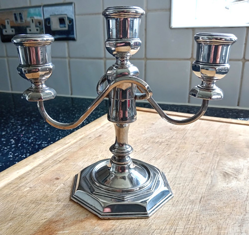 Super silver plated candle - super, 3