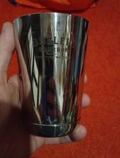 Bulleit Bourbon Whiskey Whiskey Stainless Steel Beaker Glass Tumbler