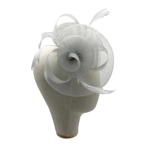 Women triple flower fascinator - flower,