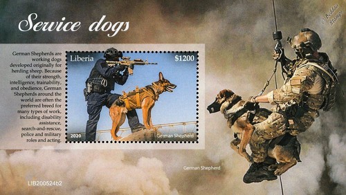 Service dogs german - service, (german
