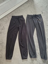 Ladies Black Joggers Size Xs