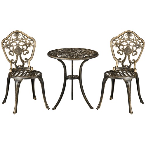 Piece cast aluminum garden - 3,