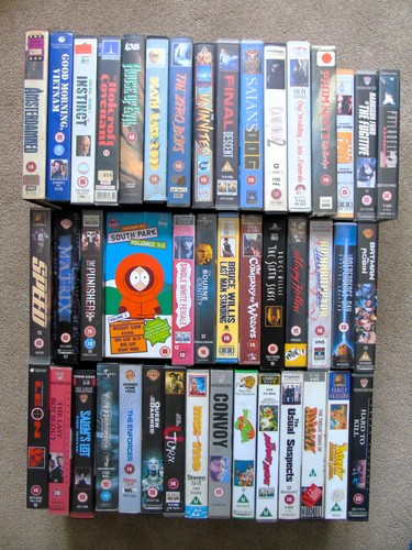 Large horror thriller - large, vhs