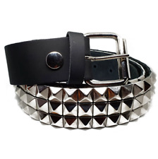 Pyramid Studded Leather Jean