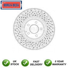 Brake Disc Front Borg & Beck