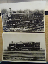 VINTAGE POSTCARDS X 10  RAILWAY LOCOMOTIVE,STEAM TRAIN RP . SEE PICTURES