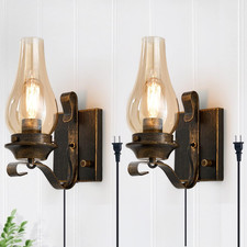 Wall Sconces Sets of 2, Oil