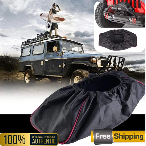Car winch cover black - cover,