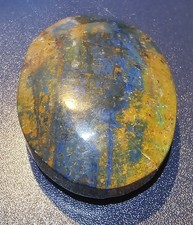 Azurite And Chrysocolla Palm