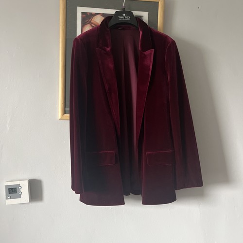 Next velvet blazer size - velvet,