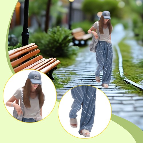 Girl model role - role, 3d