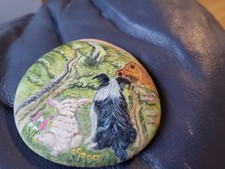 Hand Painted Resin Coated