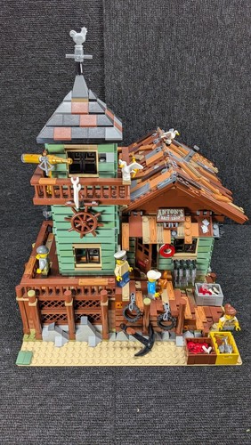 Lego ideas old fishing store - lego,