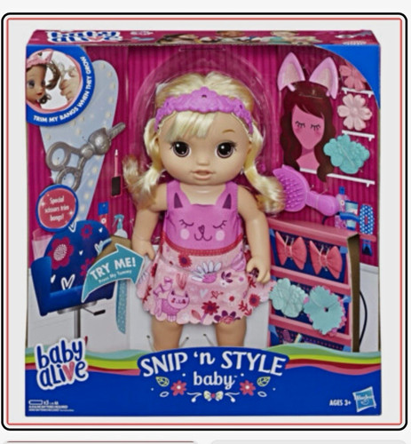 Hasbro baby alive - baby, snip