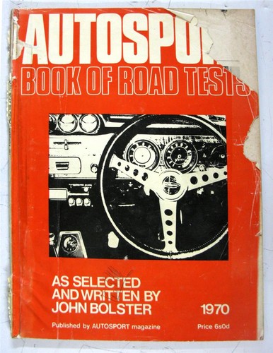 Autosport book road tests - book,