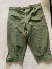 MENS BARBOUR MOLESKIN BREEKS SIZE 42 OLIVE GREEN