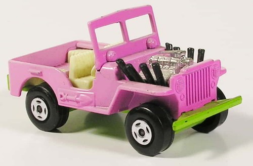 Hot rod jeep matchbox 2 - hot, no