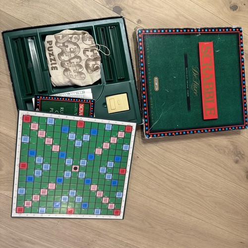 Spears scrabble deluxe board - deluxe,