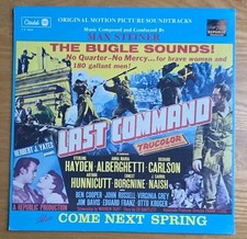 Max Steiner Last Command/Come Next Spring Original Soundtrack Vinyl LP NM