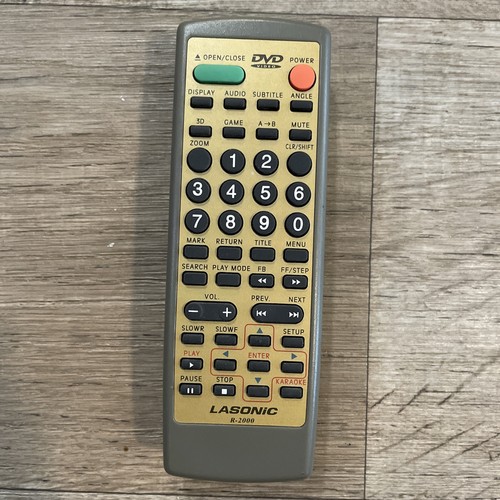 Lasonic 2000 remote - lasonic,