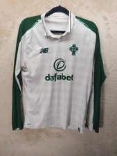Glasgow Celtic Authentic New Balance Medium 2018/19 Away Shirt Long Sleeve