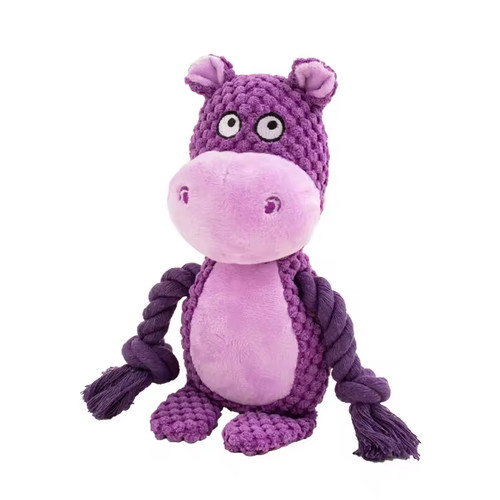 Squeaky dog chew - dog, stuffed