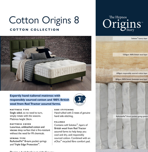 Hypnos mattress cotton - hypnos,