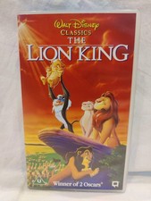 The Lion King (VHS, 1995) PAL