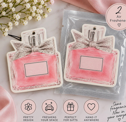 Pack pink perfume bottle - 2-pack,