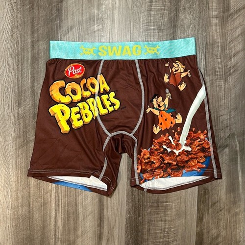Cocoa pebbles swag boxer brief - cocoa,